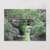 Hagerstown, MD stenen brug Briefkaart (Voorkant)