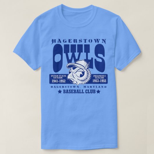 Hagerstown Uilen T-shirt (Design voorkant)