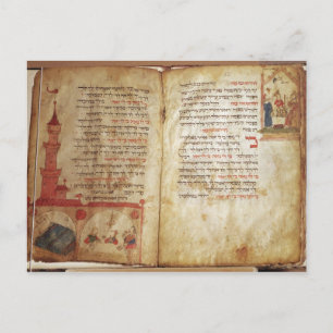 Haggadah voor de Eva van Passover Briefkaart