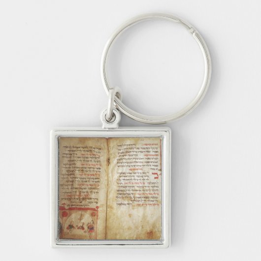 Haggadah voor de Eva van Passover Sleutelhanger (Voorkant)