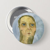haggatha ronde button 7,6 cm (Voorkant /achterkant)