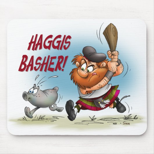 Haggis Basher Muismat (Voorkant)