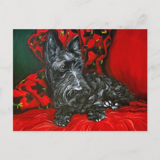 Haggis de Schotse Terrier Briefkaart (Voorkant)