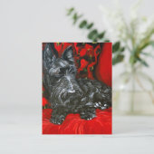 Haggis de Schotse Terrier Briefkaart (Staand voorkant)