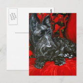Haggis de Schotse Terrier Briefkaart (Voorkant / Achterkant)