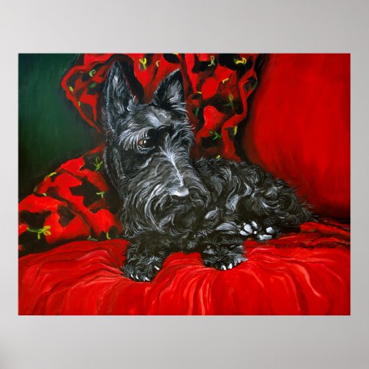 Haggis de Schotse Terrier Poster (Voorkant)