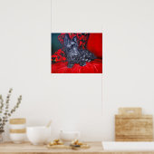 Haggis de Schotse Terrier Poster (Keuken)