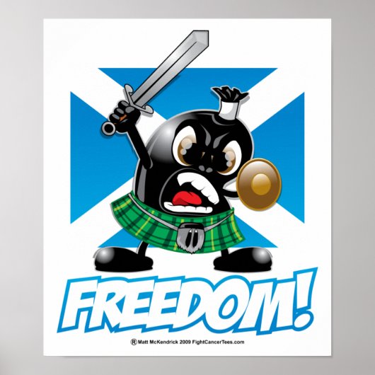 Haggis Freedom Poster (Voorkant)