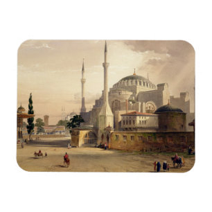 Haghia Sophia, bord 17: buitenste uitzicht van de Magneet