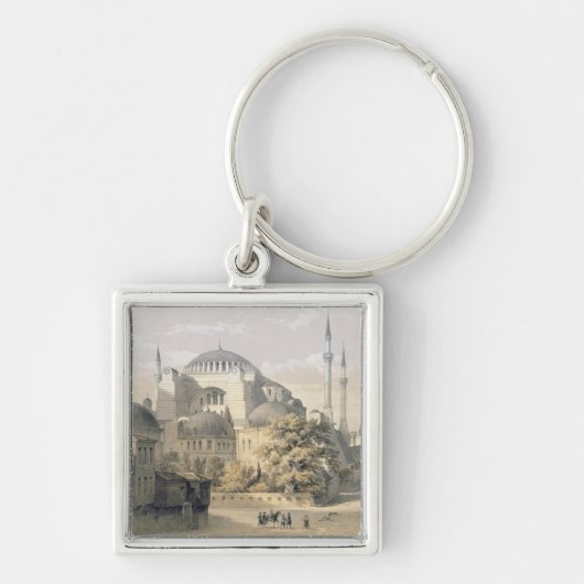 Haghia Sophia, bord 19: buitenste uitzicht van de  Sleutelhanger (Voorkant)