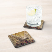 Haghia Sophia, bord 2: het narthex, gegraveerd doo Bier Onderzetter (Rechterzijde)