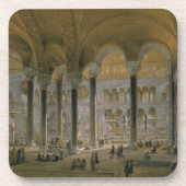 Haghia Sophia, bord 6: de noordnave , gegraveerd d Bier Onderzetter (Voorkant)