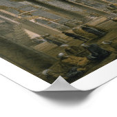 Haghia Sophia, bord 6: noordernave, gegraveerd doo Poster (Hoek)