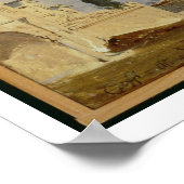 Haghia Sophia, Constantinopel, 1843 (olie op het c Poster (Hoek)