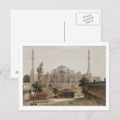 Haghia Sophia, Constantinopel, pub. 1852 (kleur l Briefkaart (Voorkant / Achterkant)