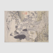 Hagi Tamagawa door Kubo Shunman Tissuepapier (Voorkant)