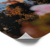 Hagia Sofia, Istanbul Travel Artwork Poster (Hoek)