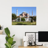 Hagia Sofia - Istanbul, Turkije Poster (Thuiskantoor)