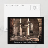Hagia Sophia Baptistery Briefkaart (Voorkant / Achterkant)