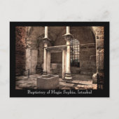 Hagia Sophia Baptistery Briefkaart (Voorkant)