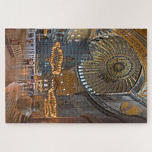 Hagia Sophia. Binnenontwerp. Legpuzzel (Horizontaal)