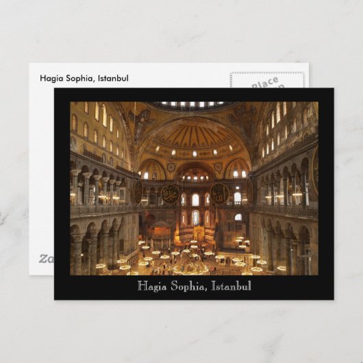 Hagia Sophia Briefkaart (Voorkant / Achterkant)