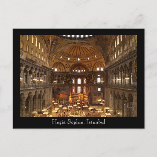 Hagia Sophia Briefkaart (Voorkant)