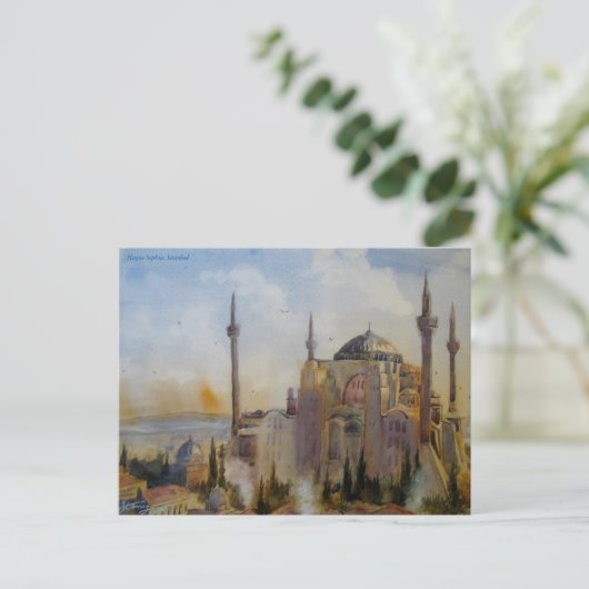 Hagia Sophia Briefkaart (Staand voorkant)