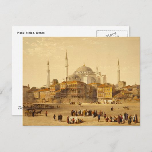 Hagia Sophia Briefkaart (Voorkant / Achterkant)