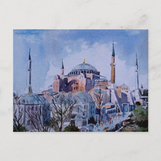 Hagia Sophia Briefkaart 2 (Voorkant)