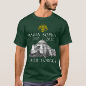 Hagia Sophia Church Museum Roman Byzantine Icons T-shirt (Voorkant)