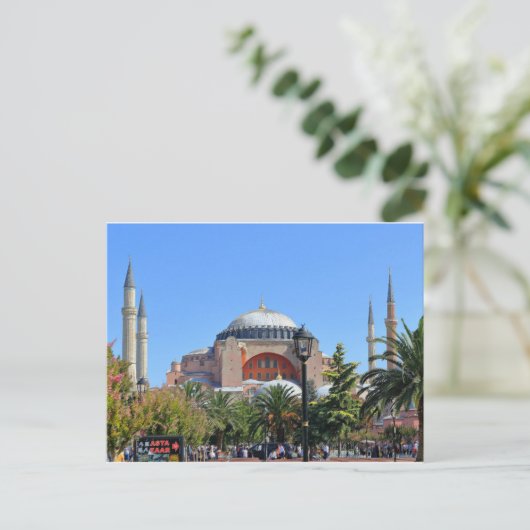 Hagia Sophia, Constantinopel Feestdagenkaart (Staand voorkant)