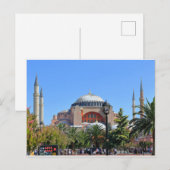 Hagia Sophia, Constantinopel Feestdagenkaart (Voorkant / Achterkant)