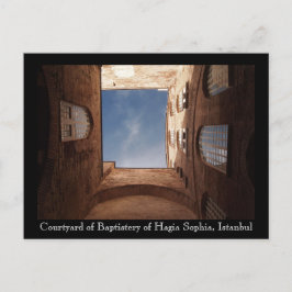 Hagia Sophia Courtyard Postcard Briefkaart