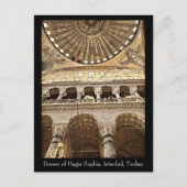 Hagia Sophia Dome Postcard Briefkaart (Voorkant)
