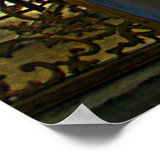 Hagia Sophia. Fragment van de binnenkant. Design. Poster (Hoek)