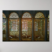 Hagia Sophia. Fragment van de binnenkant. Design. Poster (Voorkant)