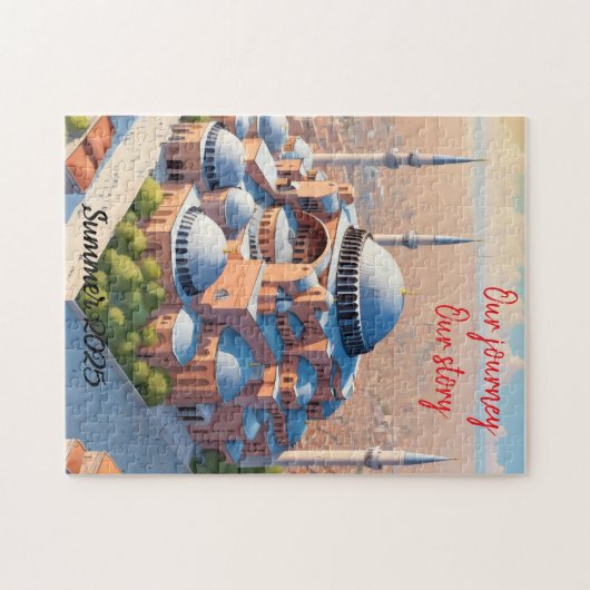 Hagia Sophia gepersonaliseerde puzzel Legpuzzel (Horizontaal)