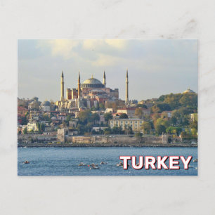 Hagia Sophia Grote Moskee Istanbul, Turkije Briefkaart