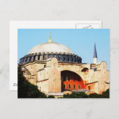 Hagia Sophia in het AFBEELDING Constantinopel Briefkaart (Voorkant / Achterkant)