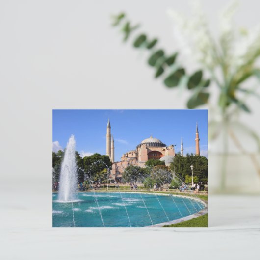Hagia Sophia in Istanbul Briefkaart (Staand voorkant)