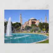Hagia Sophia in Istanbul Briefkaart (Voorkant)