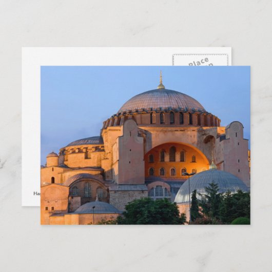 Hagia Sophia in Istanbul Briefkaart (Voorkant / Achterkant)
