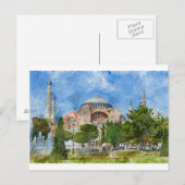Hagia Sophia in Sultanahmet, Istanboel Briefkaart (Voorkant / Achterkant)