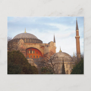 Hagia Sophia inauguratie door de Byzantine Briefkaart