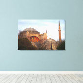 Hagia Sophia inauguratie door de Byzantine Canvas Afdruk (Insitu (Houten vloer))