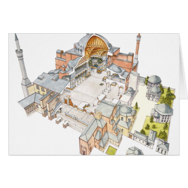 Hagia Sophia. Istambul Turquey. (Voorkant Horizontaal)