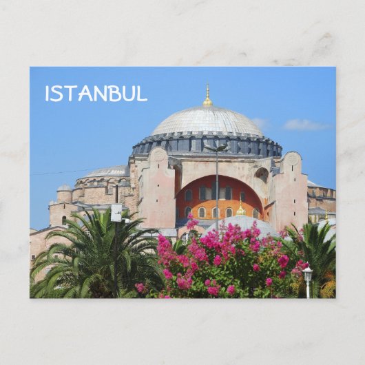 Hagia Sophia, Istanbul Briefkaart (Voorkant)