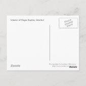 Hagia Sophia, Istanbul Briefkaart (Achterkant)