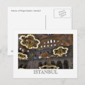 Hagia Sophia, Istanbul Briefkaart (Voorkant / Achterkant)